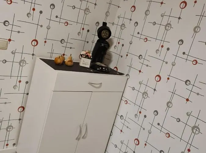 Schoenes Doppelzimmer Mit Kueche Und Badezimmer Apartman Elgersburg